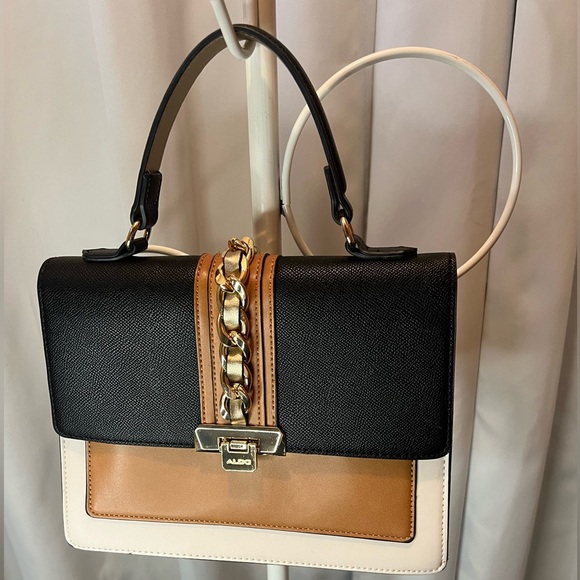 Aldo Rose Gold / Chain Shoulder | Crossbody bag - Picture 1 of 8